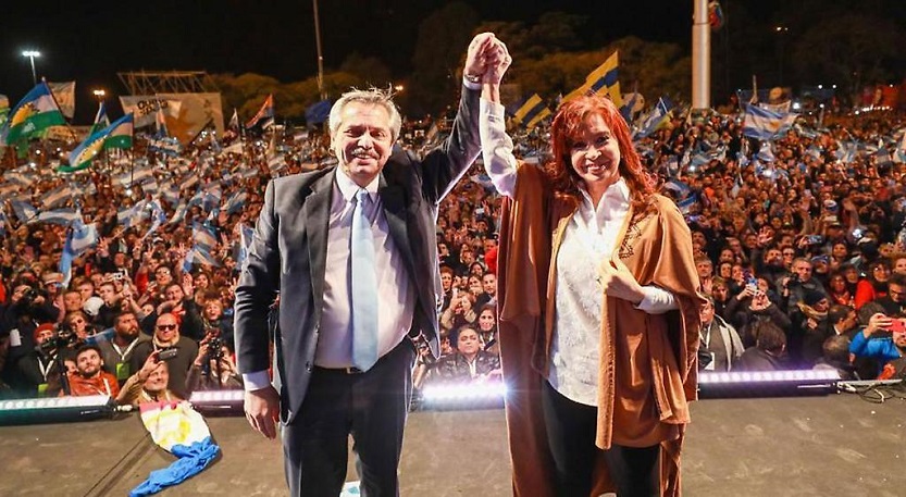 AlbertoFernández-Cristina Fernández-elecciones primarias-Argentina