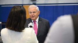 Robert Menéndez, senador demócrata por el estado de Nueva Jersey