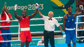 Julio César la Cruz, Boxeo Panamericanos, 2023