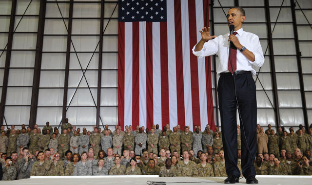 Obama en Afganistán