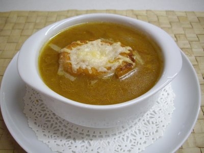 sopa de cebollas