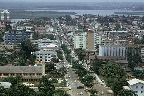 Ciudad Monrovia capital de Liberia