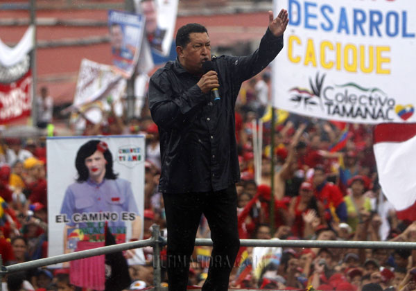 Chavez cierre de campaña 1