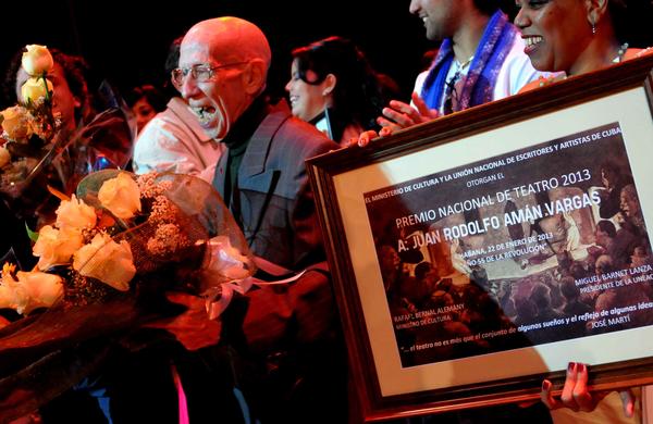 Juan R. Amán, Premio Nacional de Teatro 2013 04