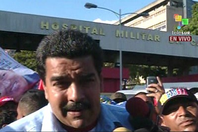 Maduro en el hospital