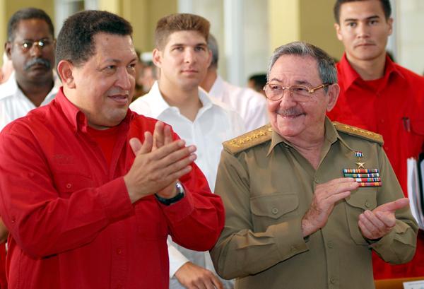 Hugo Chávez en Aula Magna