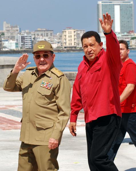 Hugo Chávez en Cuba