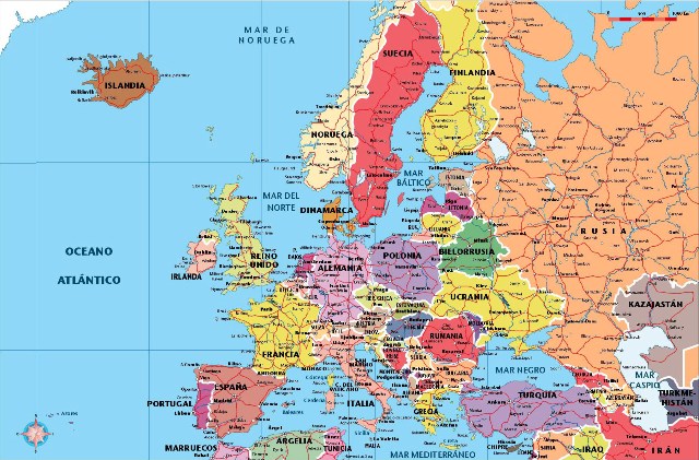 Mapa: Europa