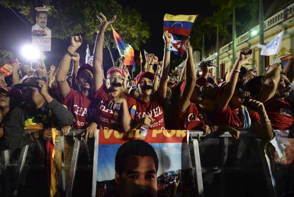 Celebración por la victoria de Maduro 04