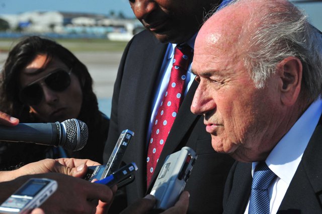 Joseph Blatter en Cuba