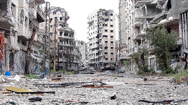 Damasco destruida