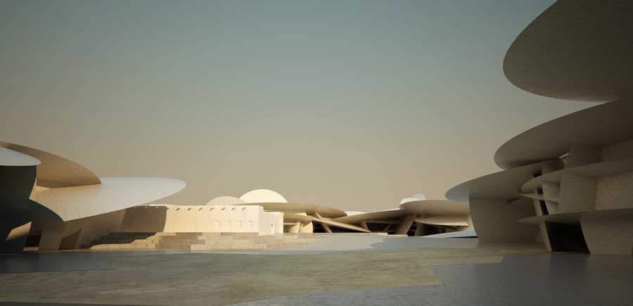 Edificios de Jean Nouvel: Museo Nacional de Qatar