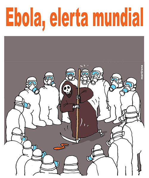 Virus ébola, alerta mundial