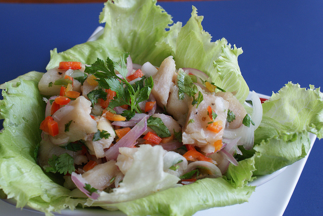 Ceviche de pescado