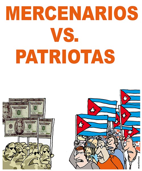 Mercenarios vs patriotas