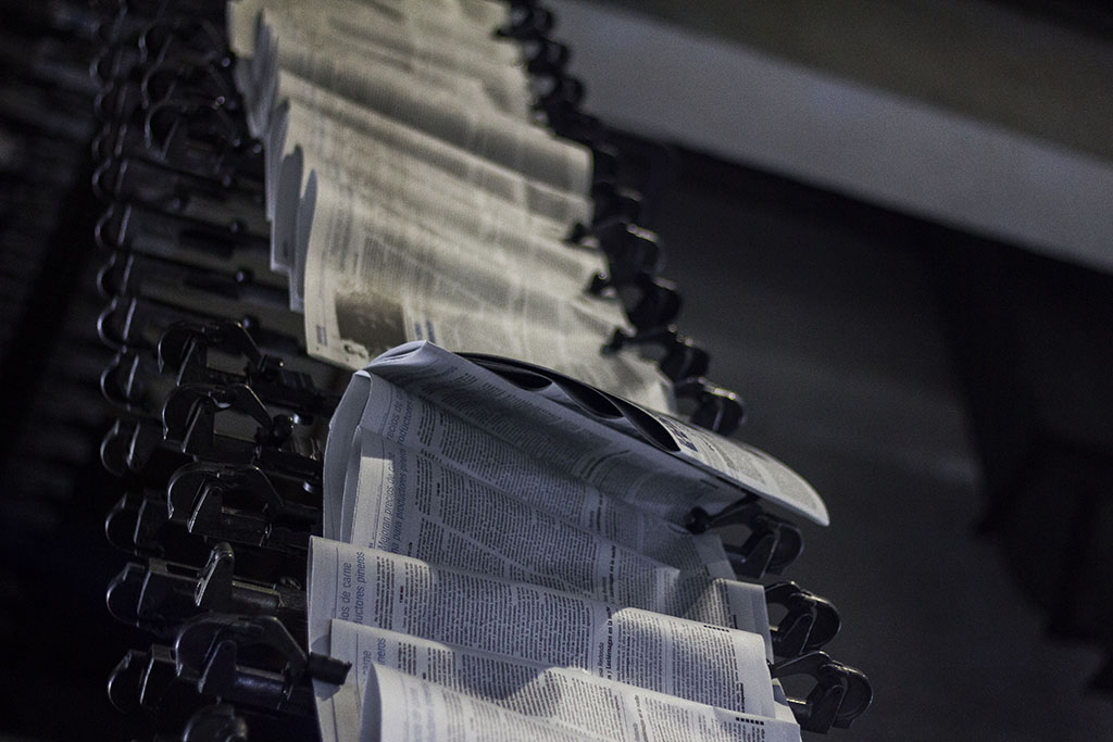 Proceso de producción en el Poligráfico 10