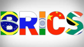 El grupo BRICS-logo