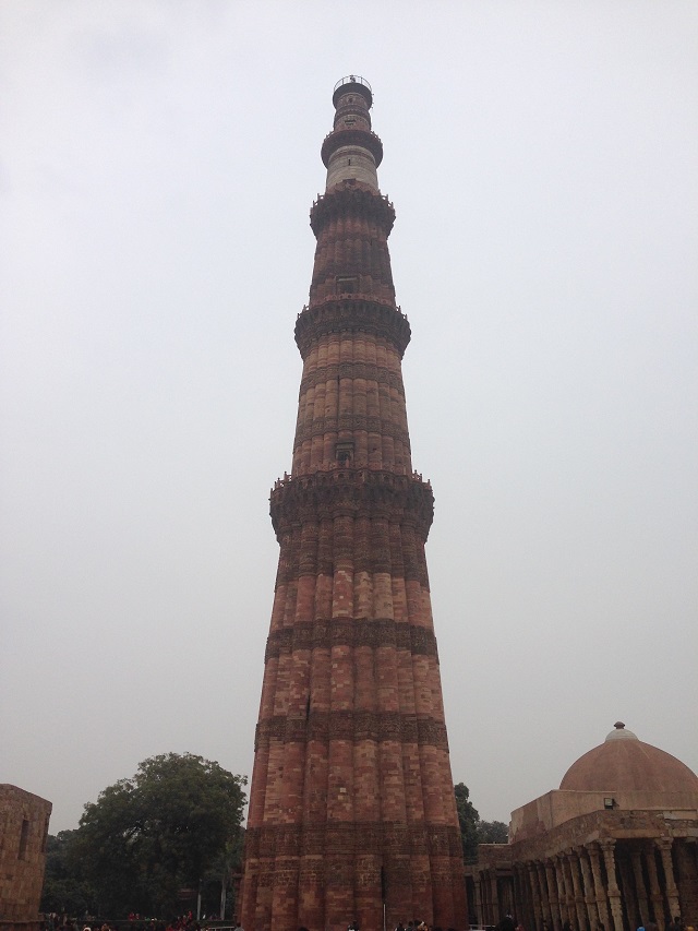 India-Día de la Independencia-Qutub Minar