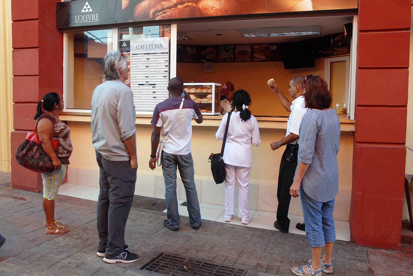 Cafetería en la calle Enramada