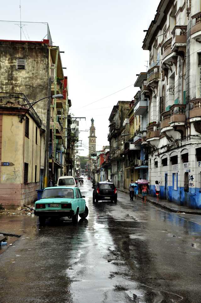 … continuarán las lluvias en el occidente…