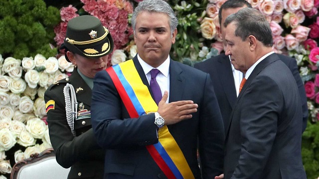 Presidente Iván Duque-gobierno de Colombia