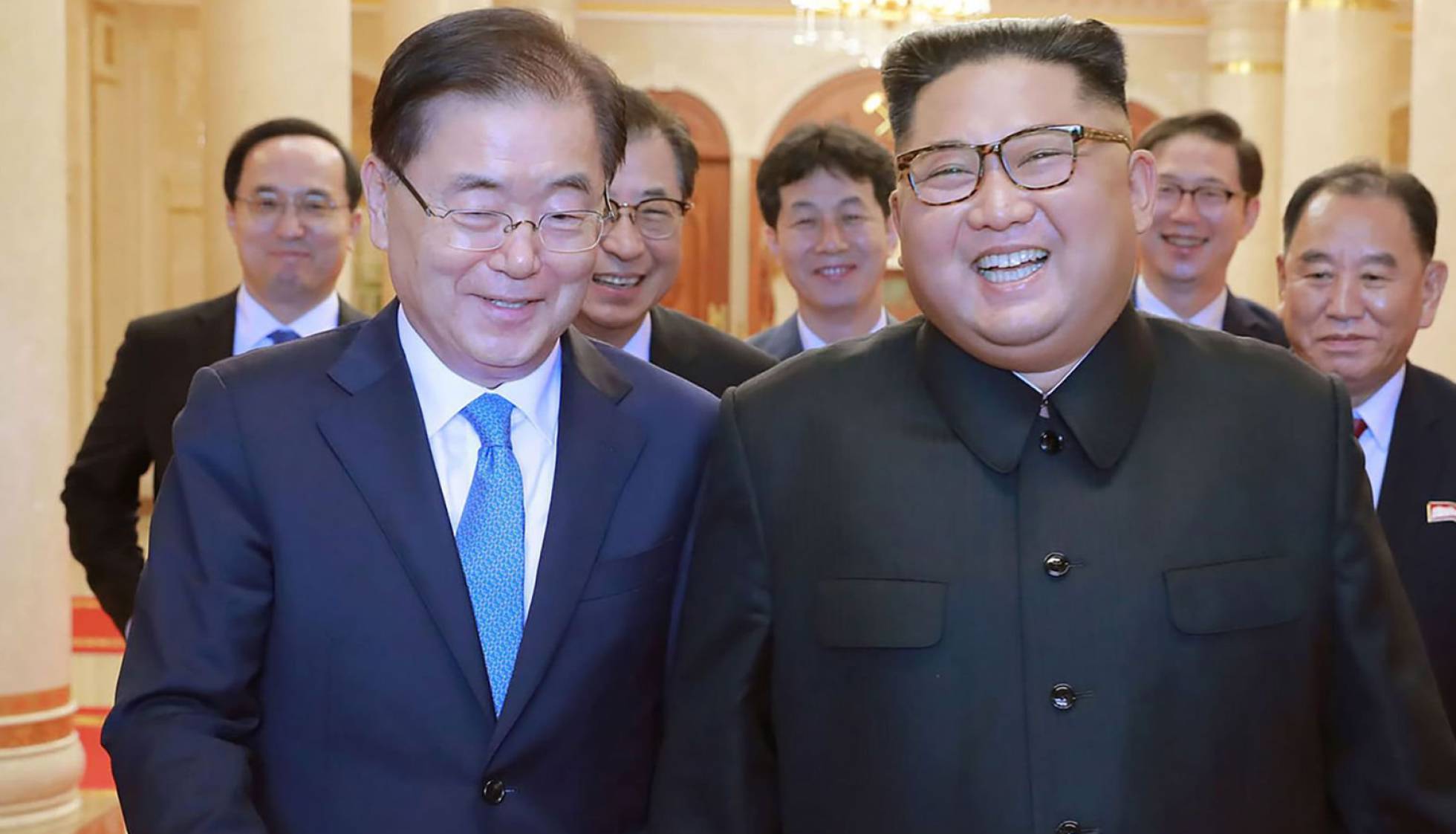 Kim Jong-unChung Eui-yong