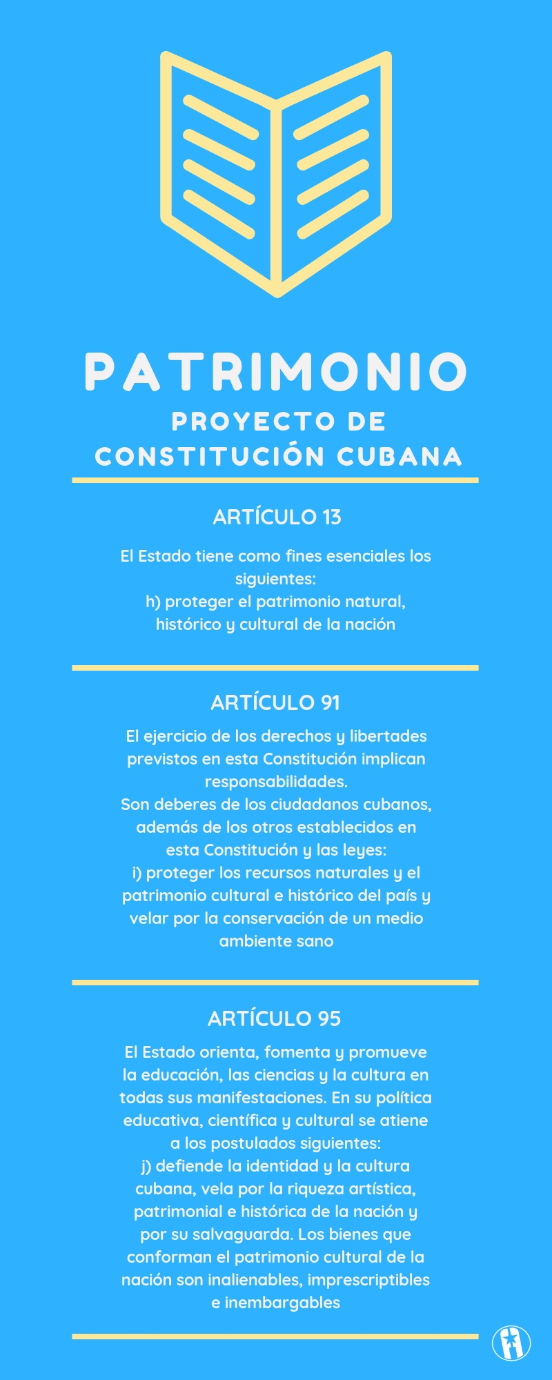 Patrimonio en el proyecto de constitución