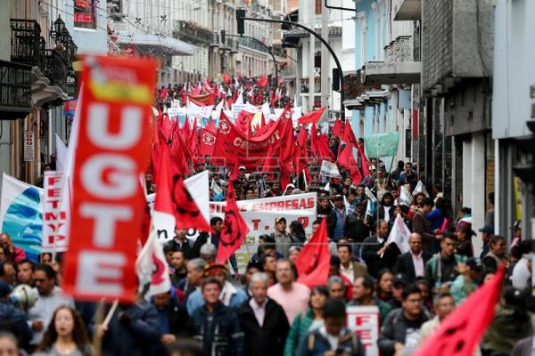 Protesta en Ecuador 2019