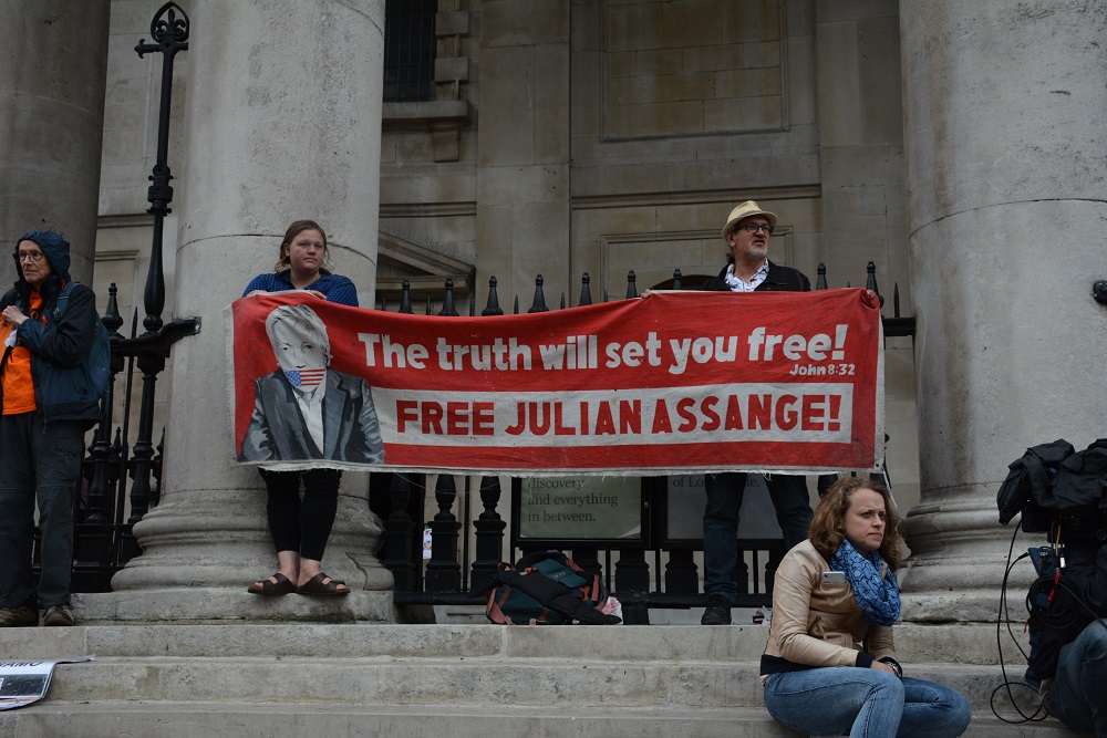 Manifestación contra Trump 1