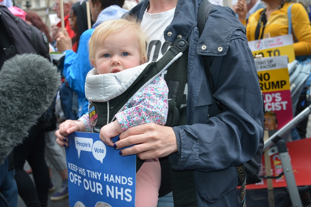 Manifestación contra Trump 2