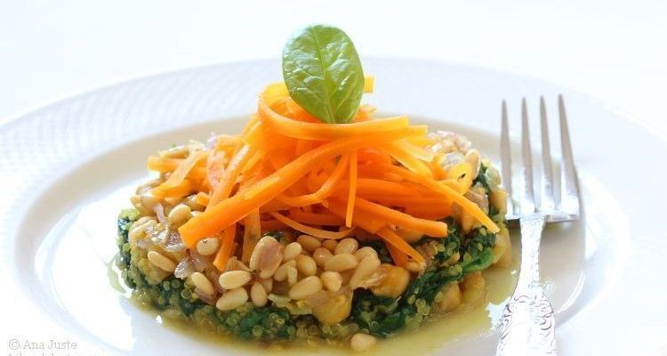 Garbanzos y zanahoria