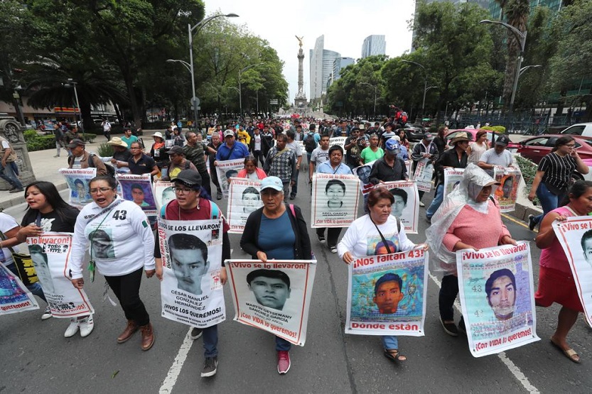 Cinco años-crimen de Ayotzinapa