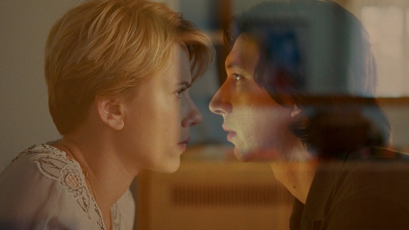 Scarlett Johansson y Adam Driver-película Marriage Story