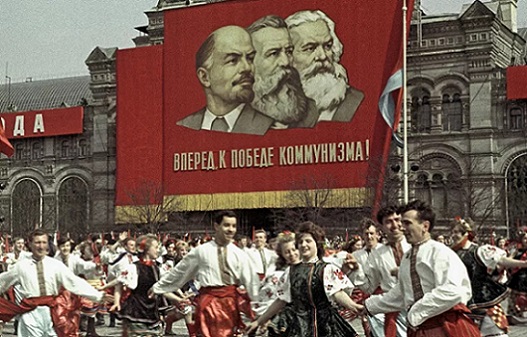 Celebración-Plaza Roja-Moscú