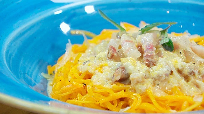 Espaguetis de calabaza