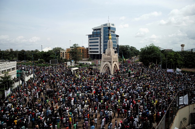 Mali-Africa-manifestación