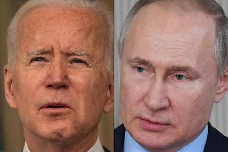 Biden y Putin