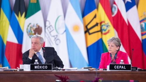 López Obrador - Alicia Bárcena - Celac - México