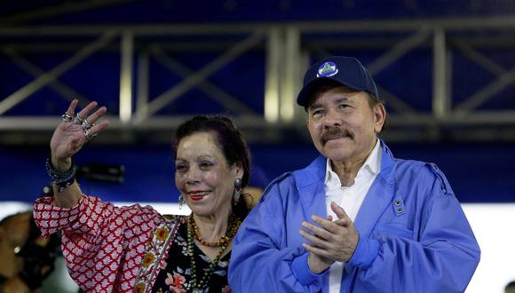 Daniel Ortega-vice Rosario Murillo