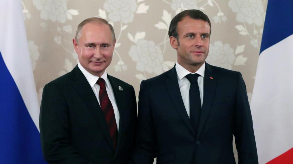 Macron y Putin