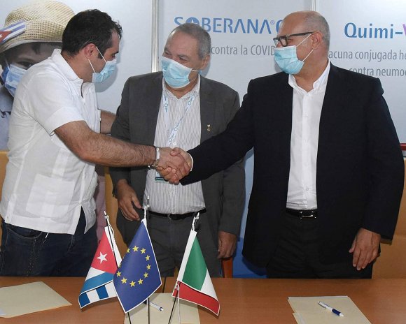 Acuerdo con Italia - BioHabana 2022