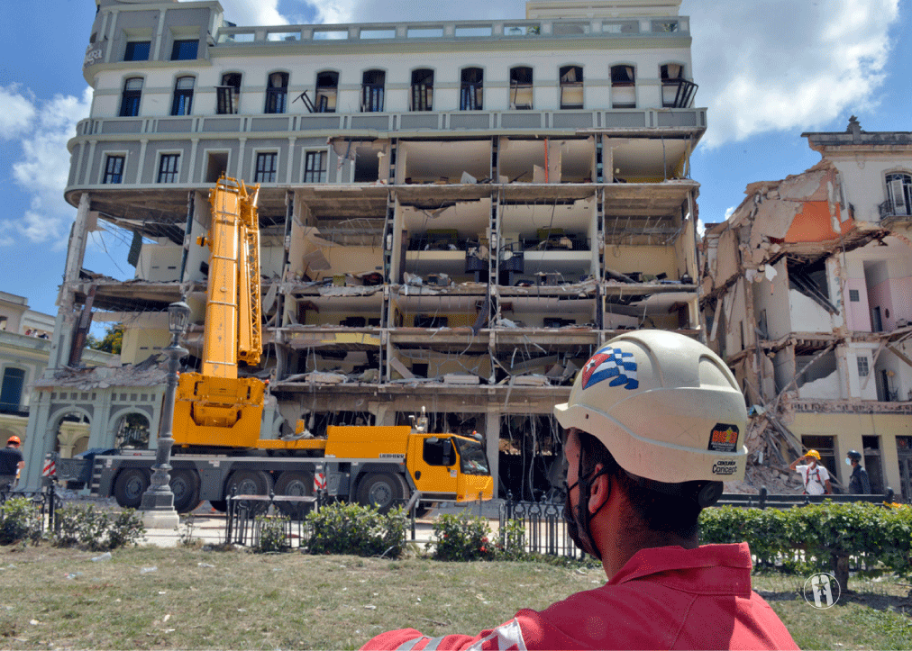 Hotel Sataroga-explosión-FuerzaCuba