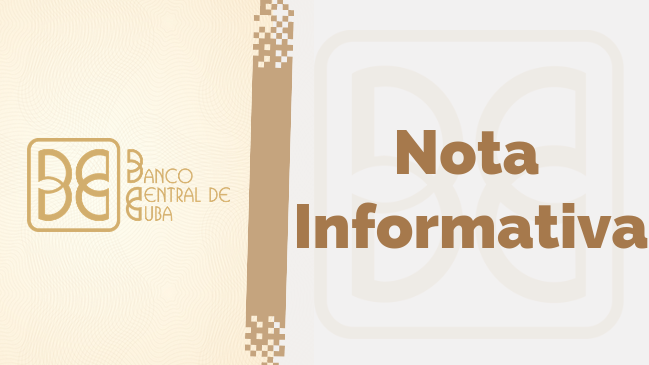 Nota Informativa Banco Central