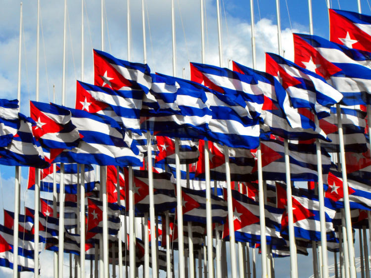 Monte de las banderas-Cuba