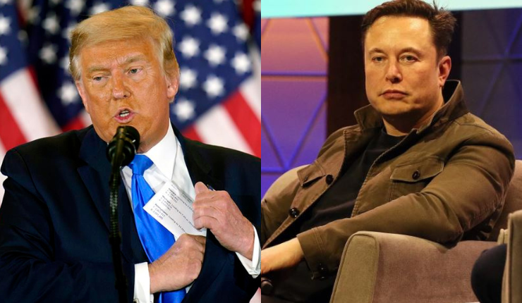 Donald trump y Elon Musk 