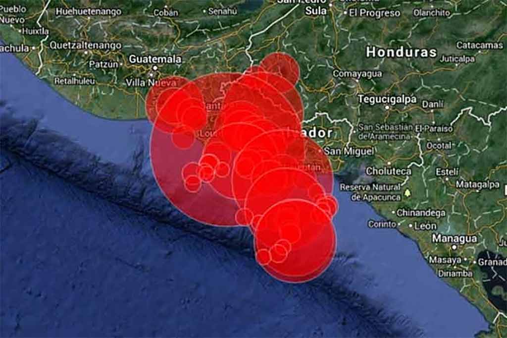 sismo El Salvador