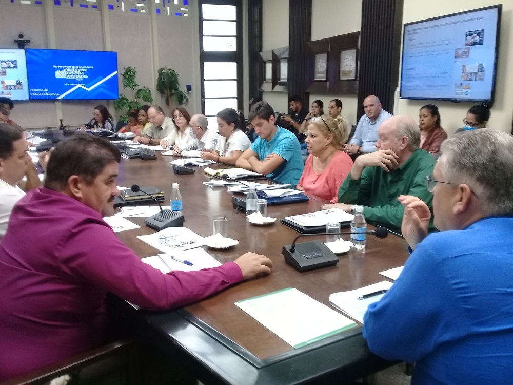 Encuentros encabezados por el vice primer ministro cubano Alejandro Gil Fernández