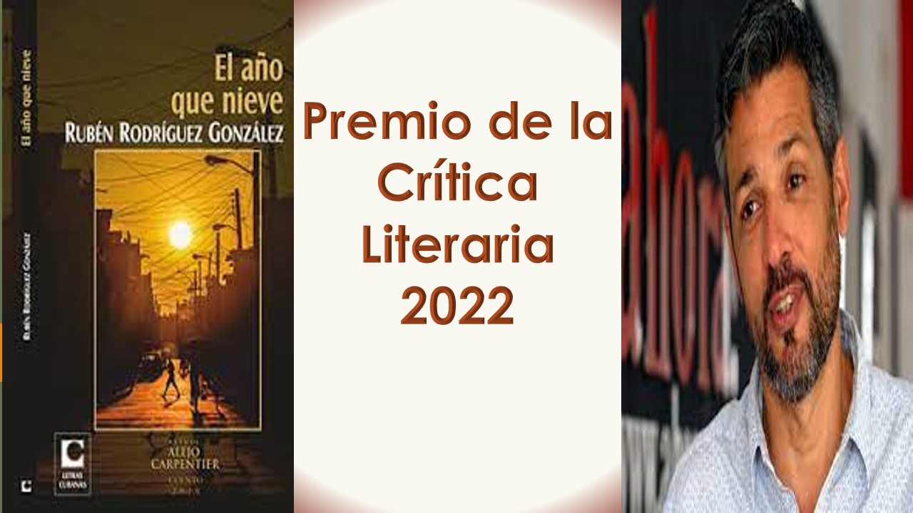 Rubén Rodríguez-Premios de la Crítica Literaria 2022