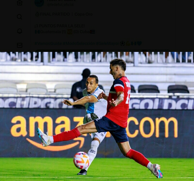 Punto de oro para la absoluta de fútbol de Cuba