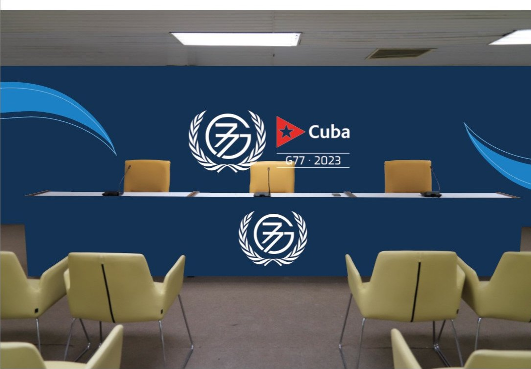 G77 sala de prensa